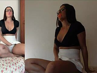 This mommy regresses with pacifier and diaper fetish.