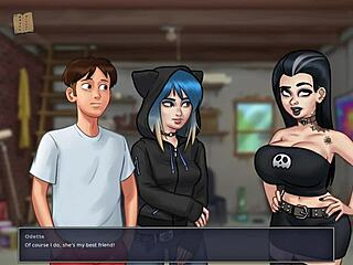 What's happening in summertime saga episode 152?