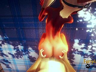 crash bandicoot coco and fox interaction.