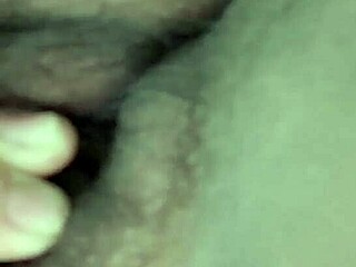 This hairy amateur girl finishes with hot solo action