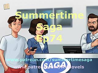 Summertime Saga 74 Brunette Hentai Scene