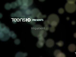 russian teen gives shaved dick care after massage