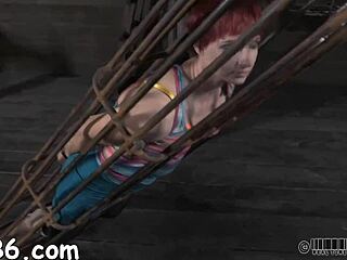 hung up playgirl faces punishment in garage