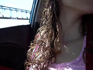 pago con mamada al uber y me trago todo