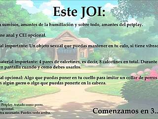 西班牙语超激烈JOI变身小狗宠物调教