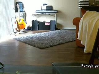 I had this wild sex with a teen 18+ on webcam, she squirted and got so wet, it was homemade couple fun with her pussy all over the place.