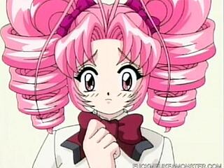 Anime teen 18+ gets roughly fucked in tight pussy by monster cock in fetish scene