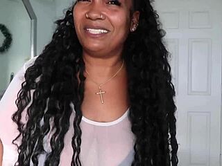 Joi's insatiable desire for big black cock