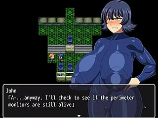 Tight space suits enhance the beauty of huge tits and butt in anime game