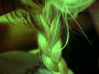 I spank her ass red while she rides my big cock in fishnets for creampie