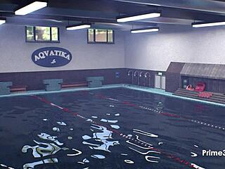 Poolside Milfs Animation