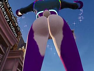 'Furry character with big ass in dj bop showcase?'