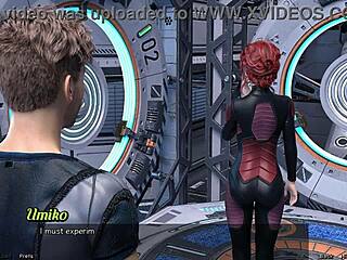 asian milf scientist showcases project