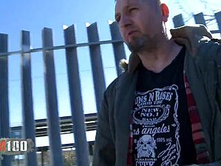 Young Latina mom's wild pee play and hardcore outdoor sex