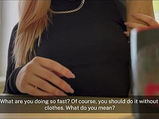 First date turns kinky with massage, salad, and unexpected blowjob