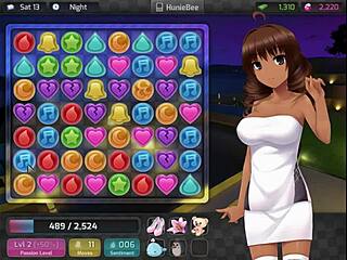Exploring chocolate dating in HuniePop female walkthrough part 14