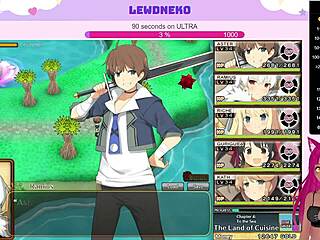 Vtuber Lewdneko Explores Evenicle Part 18 With Cute Anime Action