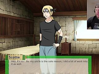 Naruto Game Uncensored With Bent Over Blowjob And Creampie In Group