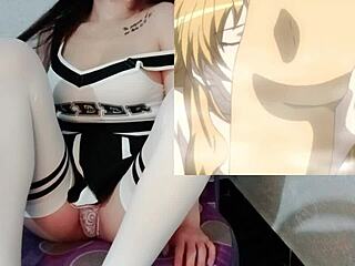 A tantalizing glimpse into the erotic artistry of a renowned painter's enchanting wife in anime.