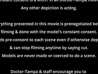 Brooklyn rossis urethra gets penetrated with surgical steel sounds by doctor tampa courtesy of girlsgonegynocom