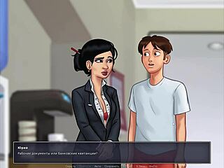 is this summertime saga gameplay making you wet? watch the teen slut in action