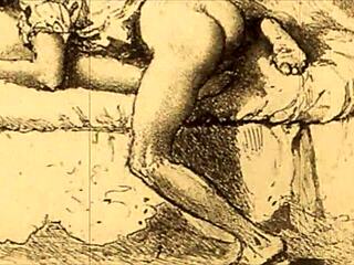 hey, check this vintage erotic illustration, so cool!