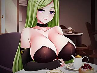 Madeline's animated toilet tryst: femdom, farting, and hentai fun