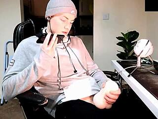 masturbating hard while chatting dirty on the phone