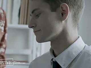 conflicted christian twink explores first gay encounter with older man