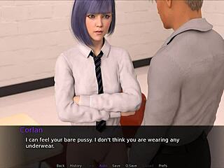 In nudist school, the inspector checks out big tits and asses