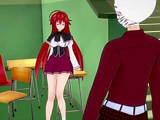 Rias Gremory And Akeno In NTR Madness Hentai