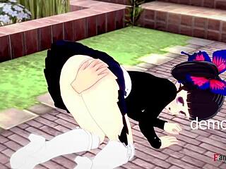 Kanao Tsuyuri Fucks in Kimetsu No Yaiba Hentai POV