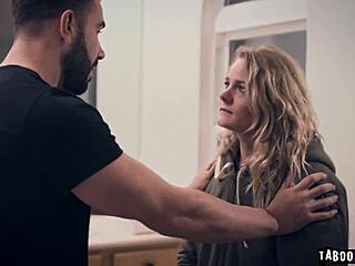 Homeless teen 18+ stalks kind family man for hardcore action! 😳