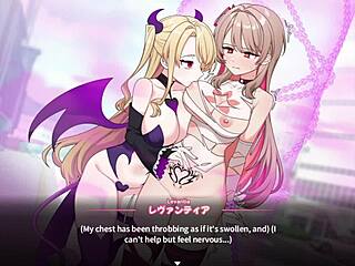 lesbian hentai bound outdoor fingering game!!