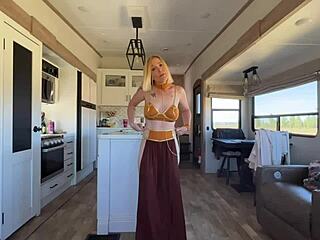 Making my stepmom IG famous with shiny films