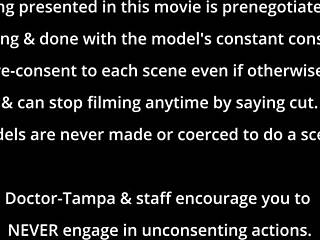 Hey, Tori Sanchez cums from vibrator in exam