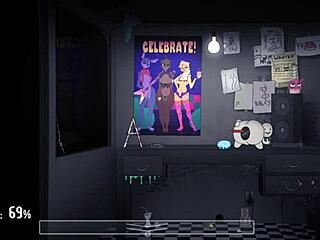 Furry Bonnie and Chica's wild adventure in Five Nights at Freddy's