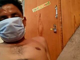 Handsome Pakistani Boy Strokes in Hot Punjabi Girl’s Satin Clothes