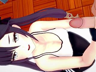 Mona's new sports attire ignites a desire for a well-endowed partner