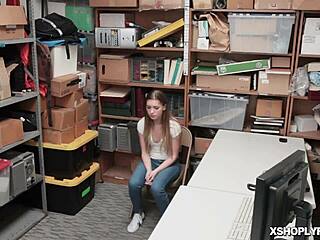 LP Officer Punishes Shoplifter with Monster Cock