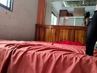 My stepbrother arrived during homemade porn shoot