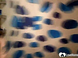 tattooed redhead gropes herself in bathroom masturbation