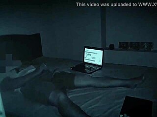 My stepsister spies on me watching porn, but I feel her desire for seduction and cum inside her