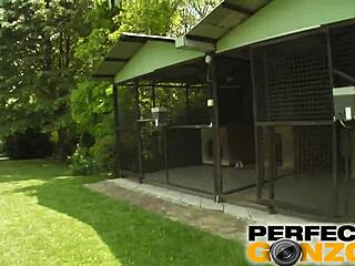 Gorgeous shalina has tight pussy fucked and loaded internally