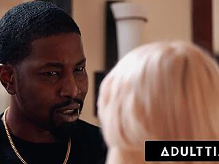 Blonde Hotwife Kenna James' First Threesome With Husband