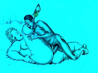 Vintage Cartoon Depicts Erotic Anime Scene