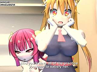 Maid Dragon Tohru Naked Monster Sex for Cash Hentai 3D Cartoon