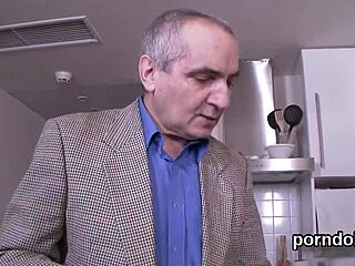 Elder Instructor Teases And Fucks Cute Coed