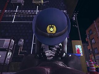 Zootropia Hentai - Judy Hopps Sucks in 3D POV Japanese Anime Yiff