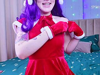 misato katsuragi gives christmas cum in pussy gift